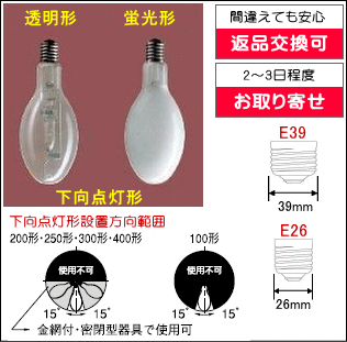 マルチハロゲン灯（パナソニック）点灯方向下向きタイプが大幅特価にて 